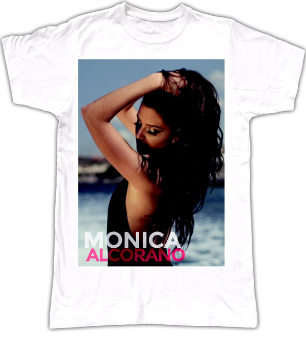 Monica Alcorano T- Shirt FOTL Super Premium White - Mens - Monica Alcorano