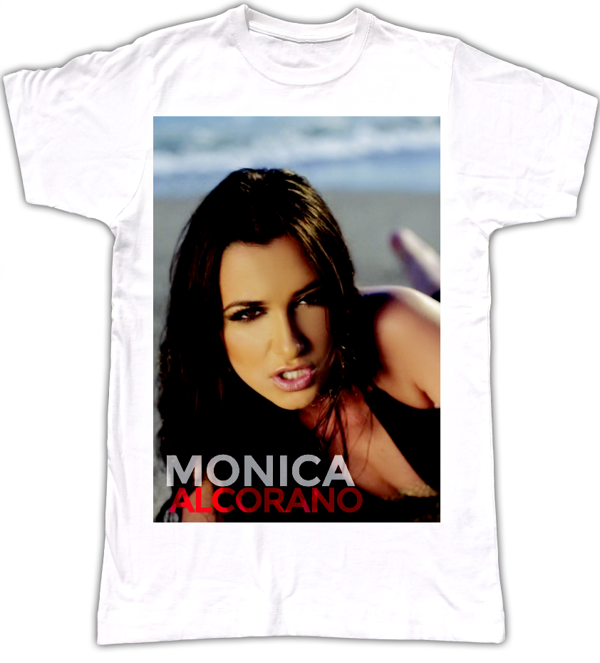 Monica Alcorano T- Shirt FOTL Super Premium White (Mens) - Monica Alcorano