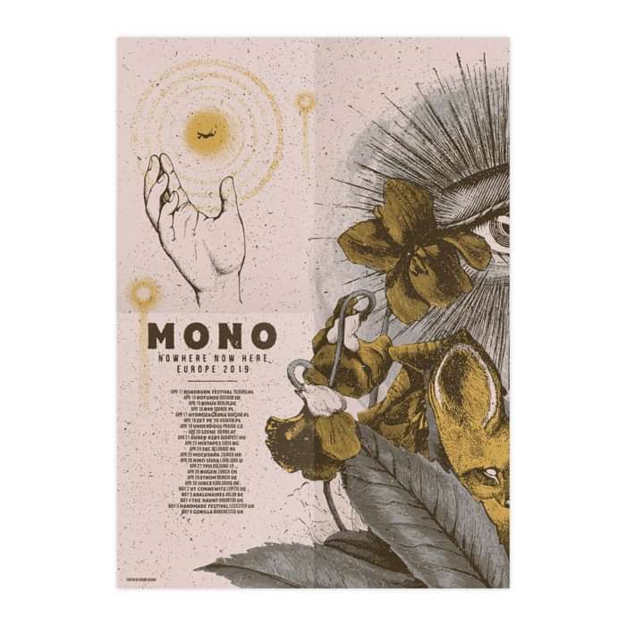 MONO - European Tour 2019 Poster - MONO