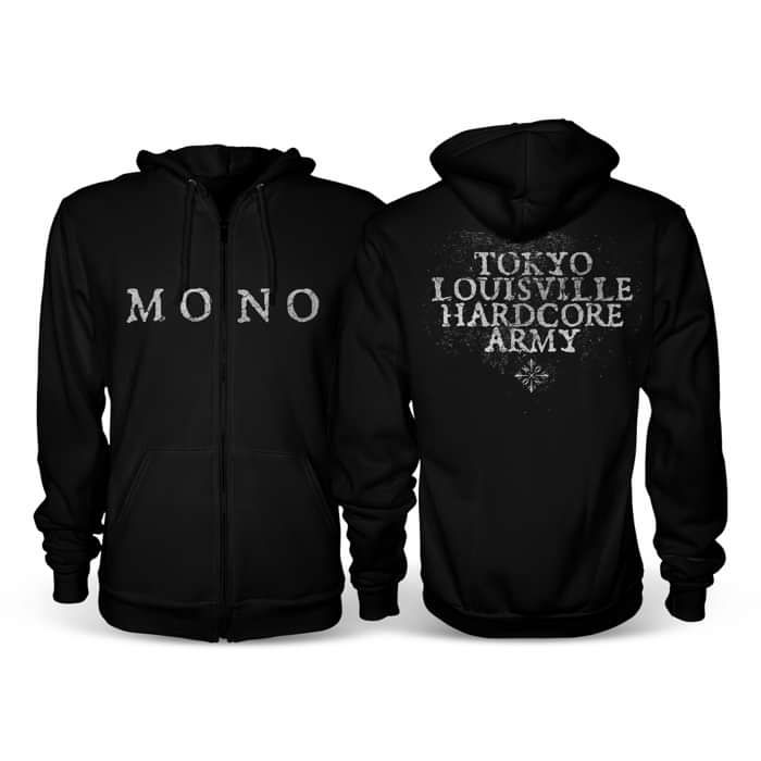 MONO - 'Tokyo Louisville Hardcore Army' Zip Hoodie - MONO