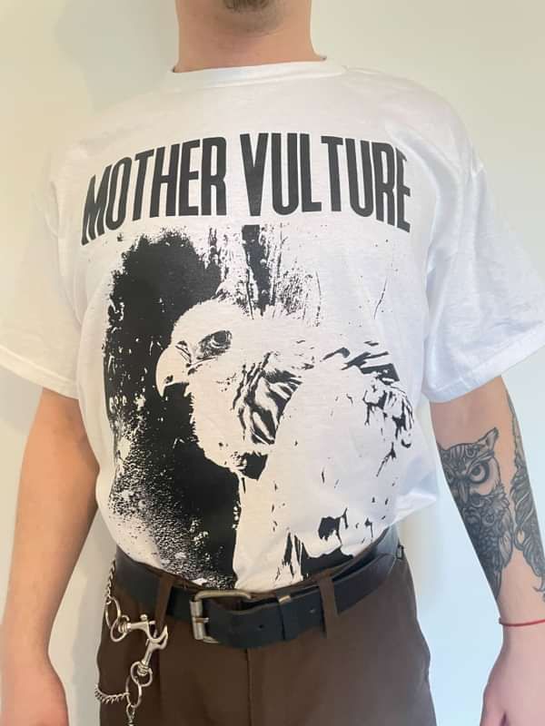 Mother Vulture T-Shirt (White) - Mother Vulture