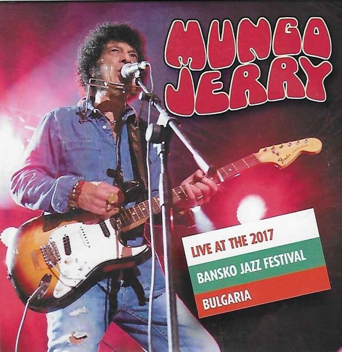 Live at the 2017 Bansko Jazz Festival, Bulgaria CD - Mungo Jerry