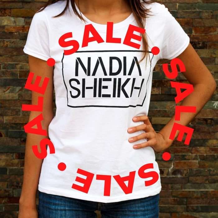 White T-Shirt (female) - Nadia Sheikh