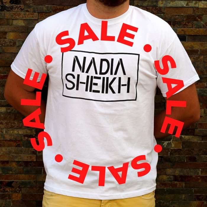White T-Shirt (male) - Nadia Sheikh