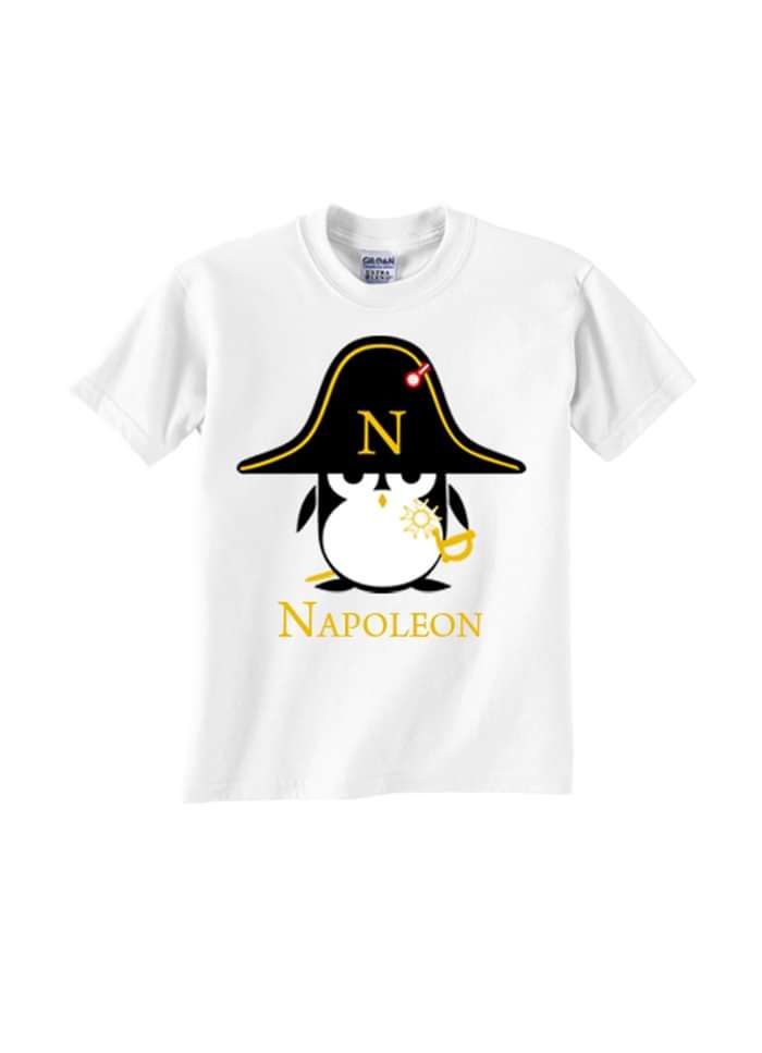 T-SHIRT KIDS WHITE - NAPOLEON