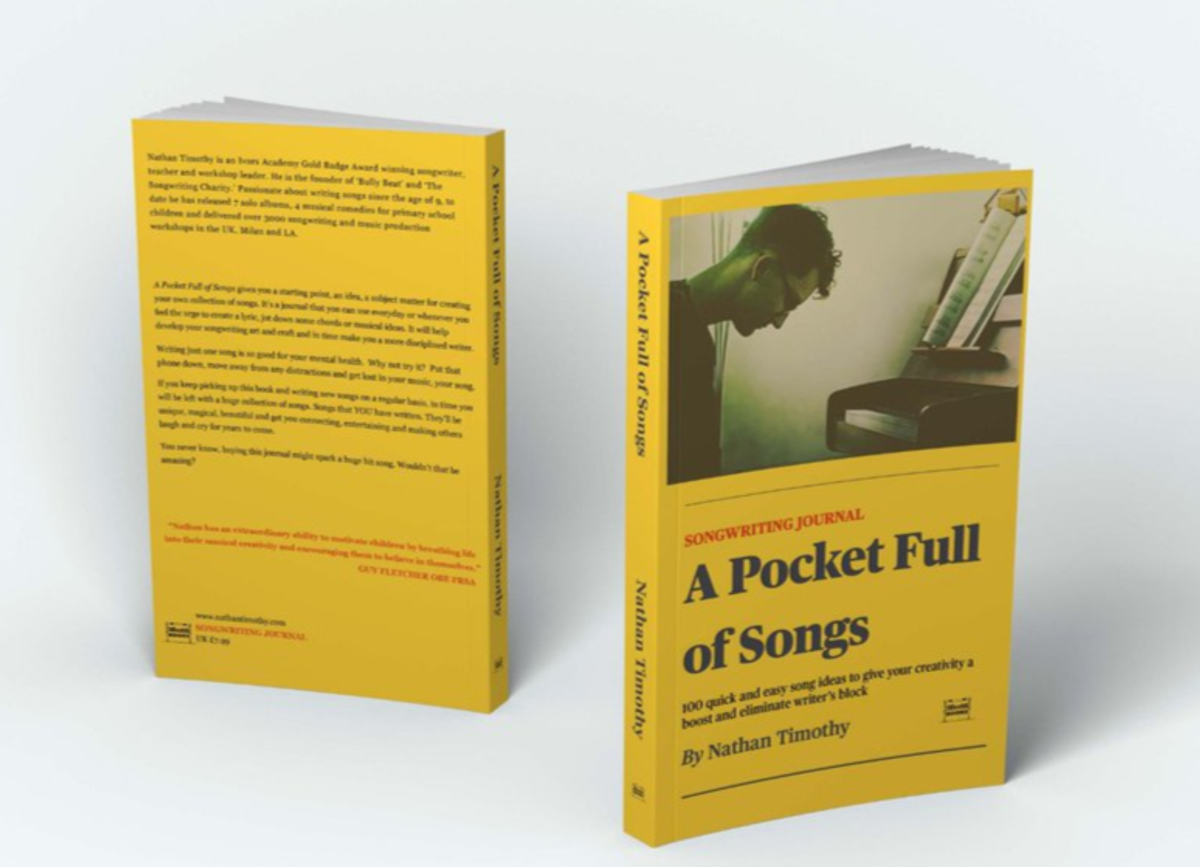 A Pocket Full Of Songs - Paperback Journal Signed by Nathan Timothy - nathan timothy*