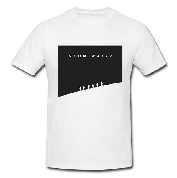 Strange Hymns -  White T-shirt - Neon Waltz