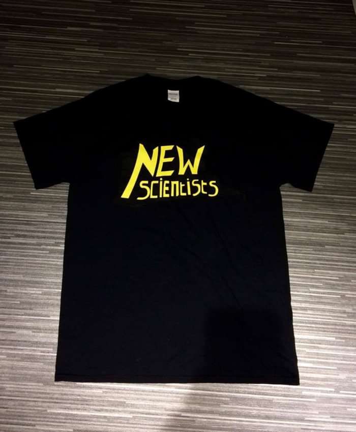 New Scientists T-shirt black/yellow - New Scientists