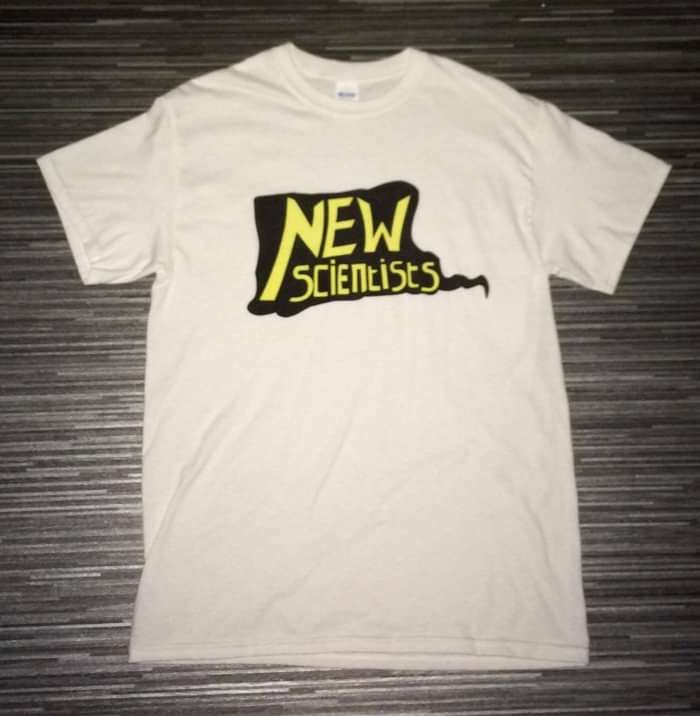 New Scientists T-shirt white/yellow/black - New Scientists