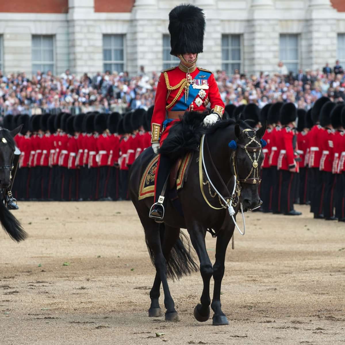 Trooping the Colour 'The Colonel's Review' by HRH the Prince of Wales ...