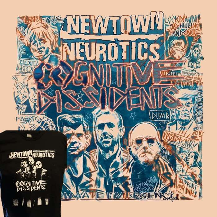 Cognitive Dissidents CD and T-Shirt - Newtown Neurotics