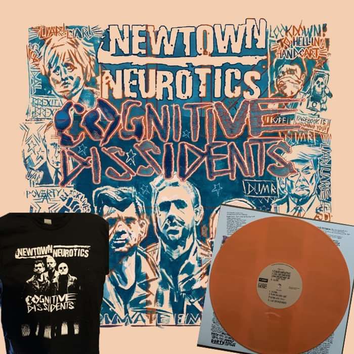 Cognitive Dissidents CD, Vinyl and T-Shirt - Newtown Neurotics