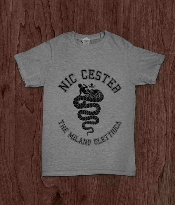 T-shirt (Grey) - Nic Cester