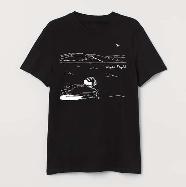 Night Flight - T-Shirt (Black) - Night Flight Merchandise
