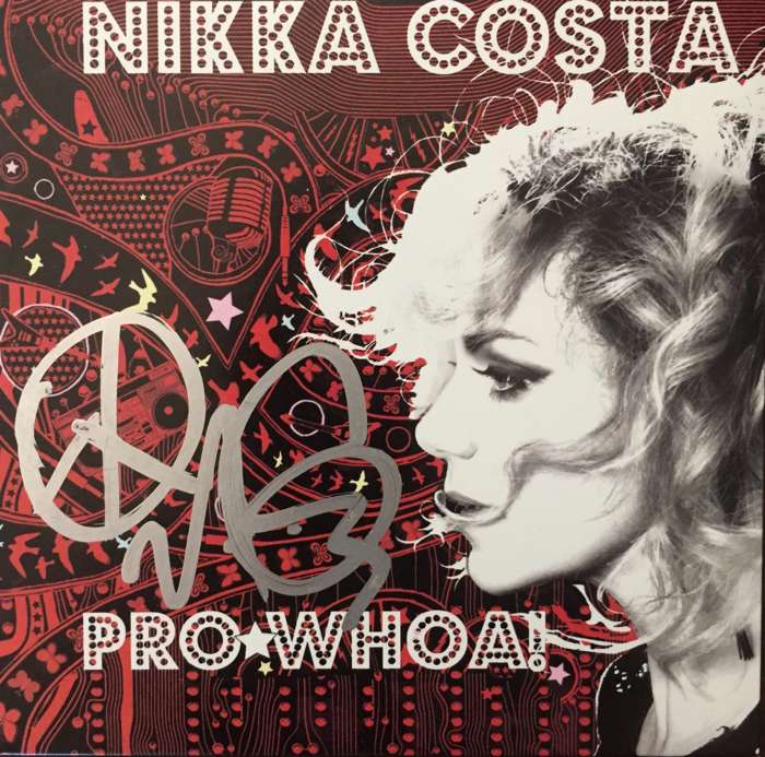 EP signed - Nikka Costa