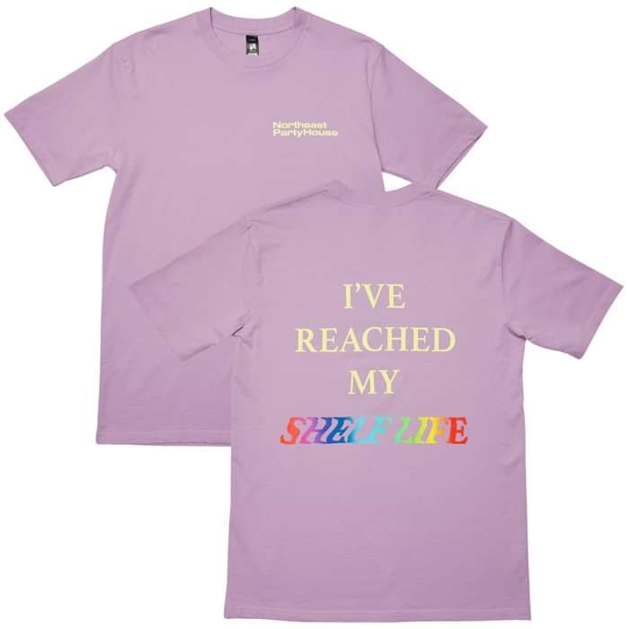 Shelf Life T-Shirt (Lilac) - Northeast Party House
