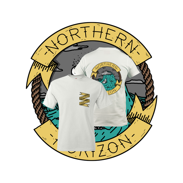 Rough Waters T-shirt ft. North Shore Ticket - Northern Horizon
