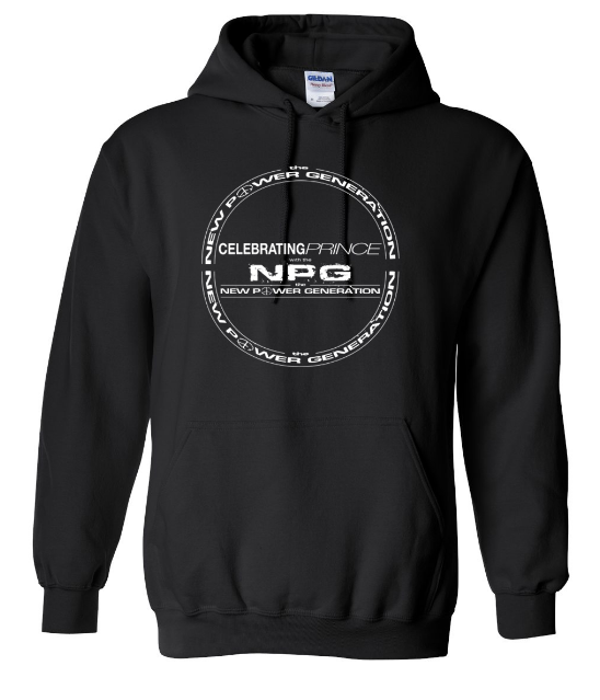 Black Celebrating Prince Hoodie New Power Generation Black Celebrating Prince Hoodie New Power Generation