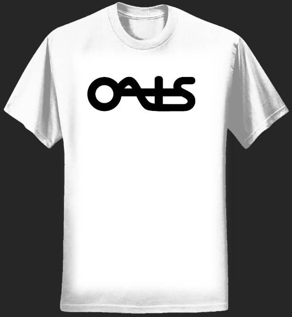 Mens Logo Tee (White) - Oats