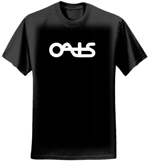 Womens Logo Tee (Black) - Oats