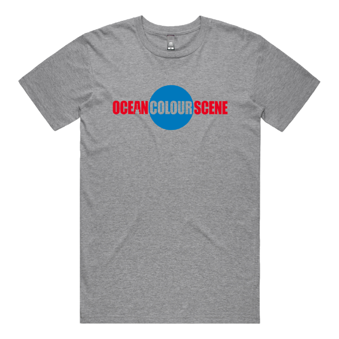 Logo Tour 2021 Grey Tee - Ocean Colour Scene