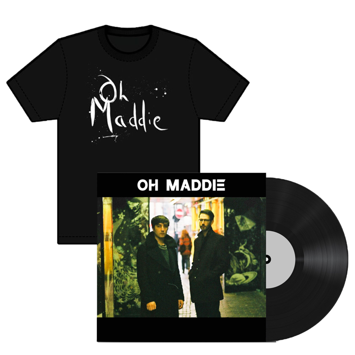 12" VINYL EP w/ download code and T-Shirt, all for a special price! - Oh Maddie