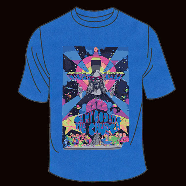 The Masked Ball Psychedelic Tee LARGE - Oh My God! It's The Church