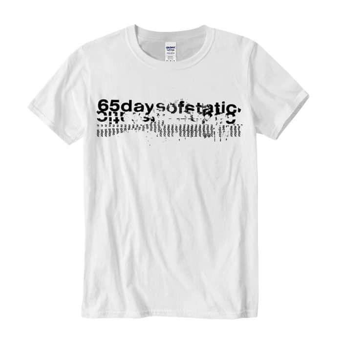 65daysofstatic - 'deteriorate' White T-Shirt - Omerch