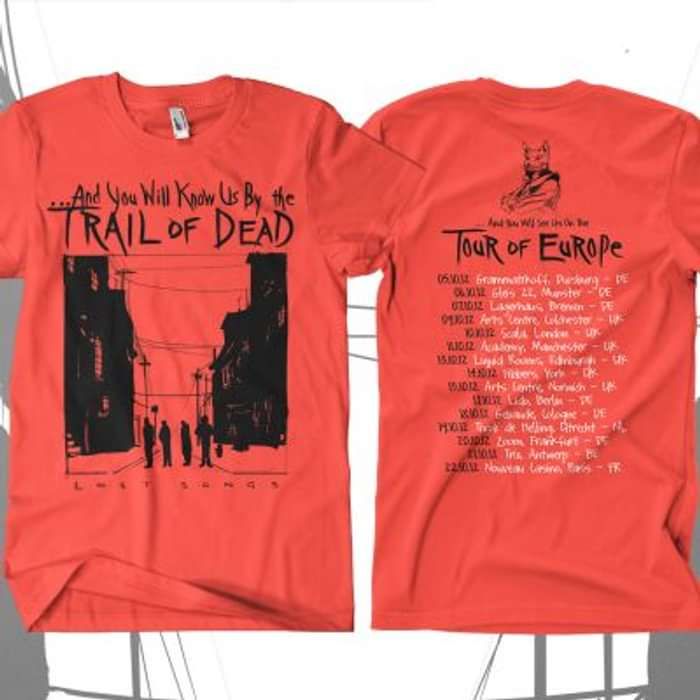 trail of dead shirt