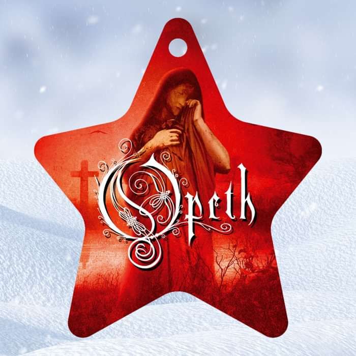 Opeth - 'Star' Wooden Christmas Decoration - Opeth US