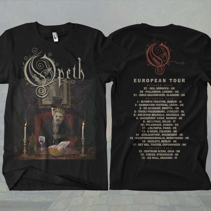 Opeth - 'Dignity' 2019 Tour T-Shirt - Opeth