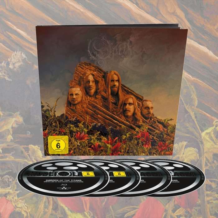 Opeth - 'Garden Of The Titans (Opeth Live at Rocks)' Earbook - Opeth