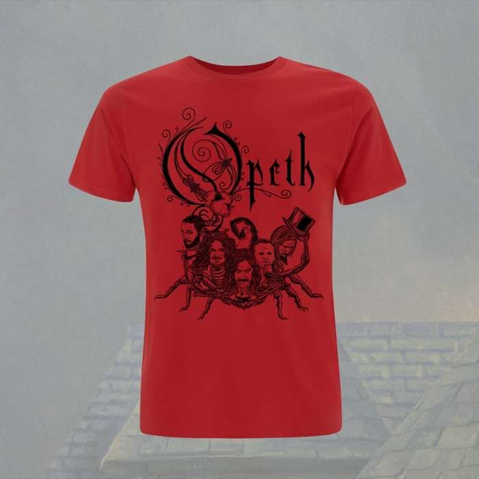 Opeth - 'In Cauda Venenum' Red T-Shirt - Opeth