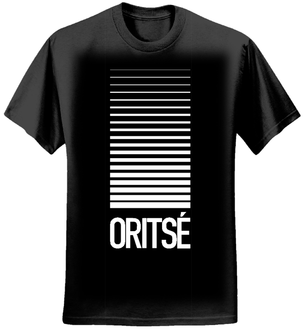 Oritsé Womens T-Shirt 2 Black - Oritsé