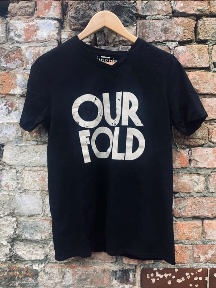 Unisex Our Fold Gold Logo T - Our Fold
