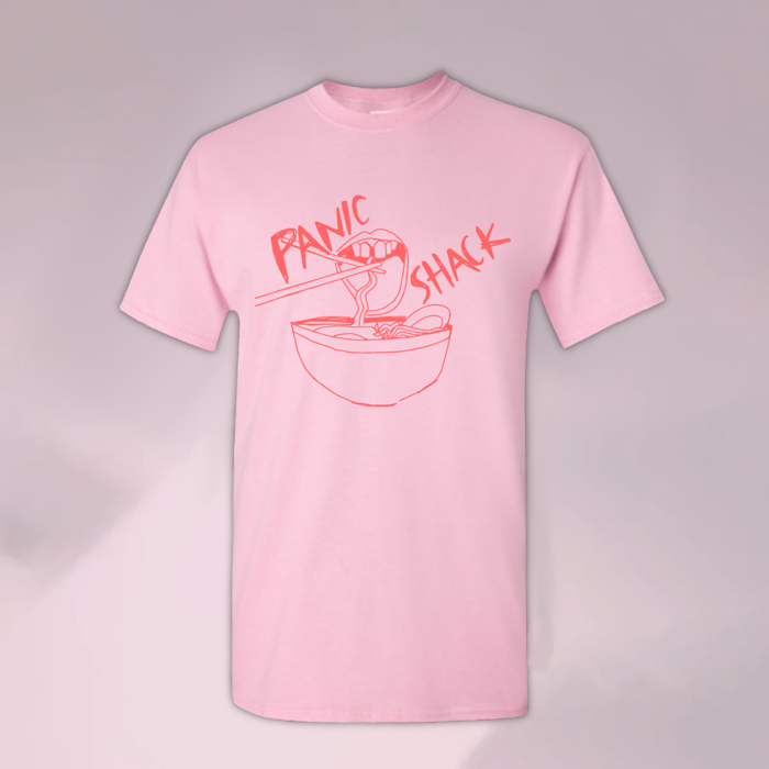 Ramen T-Shirt (Pink) - Panic Shack