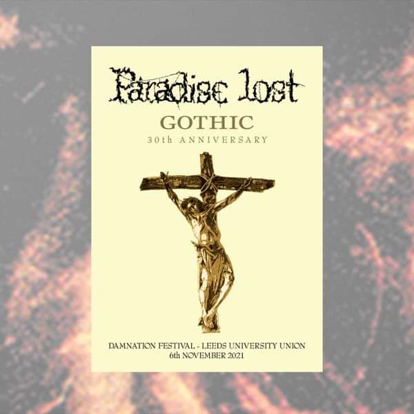 Paradise Lost - 'Gothic 30th Anniversary' Poster - Paradise Lost
