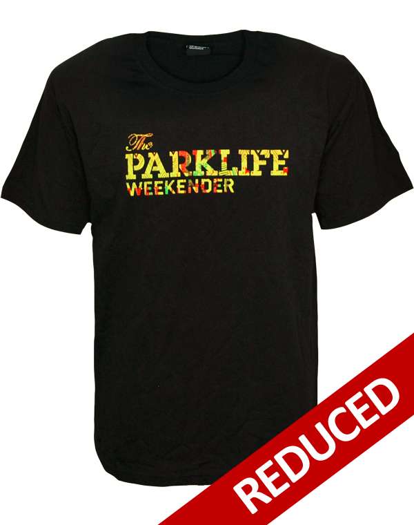 Mens Black Event 2012 T-Shirt - Parklife