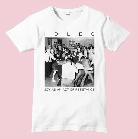 IDLES - JOY Album T-Shirt + Digital Album Bundle - Idles Partisan USA