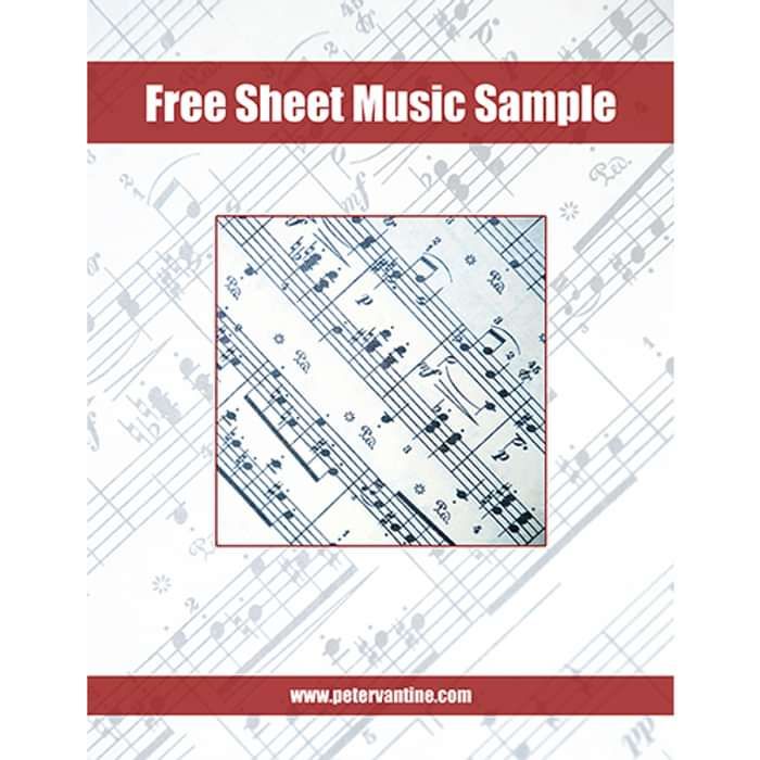 Free Sample Pack (sheet music download) - Peter Vantine