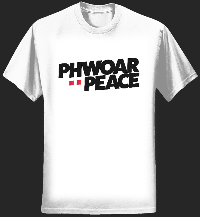 Phwoar & Peace Logo Shirt - Phwoar & Peace