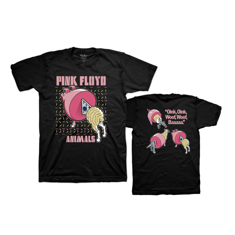 Pink Floyd Animals Oink Oink T-Shirt - Pink Floyd