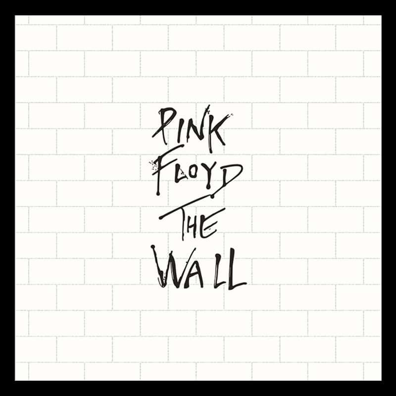 The Wall (Album) 12" Album Cover Framed Print - Pink Floyd