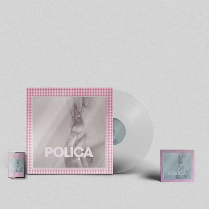 When We Stay Alive - screen printed crystal clear 180g  vinyl, CD, cassette and download - POLIÇA USD