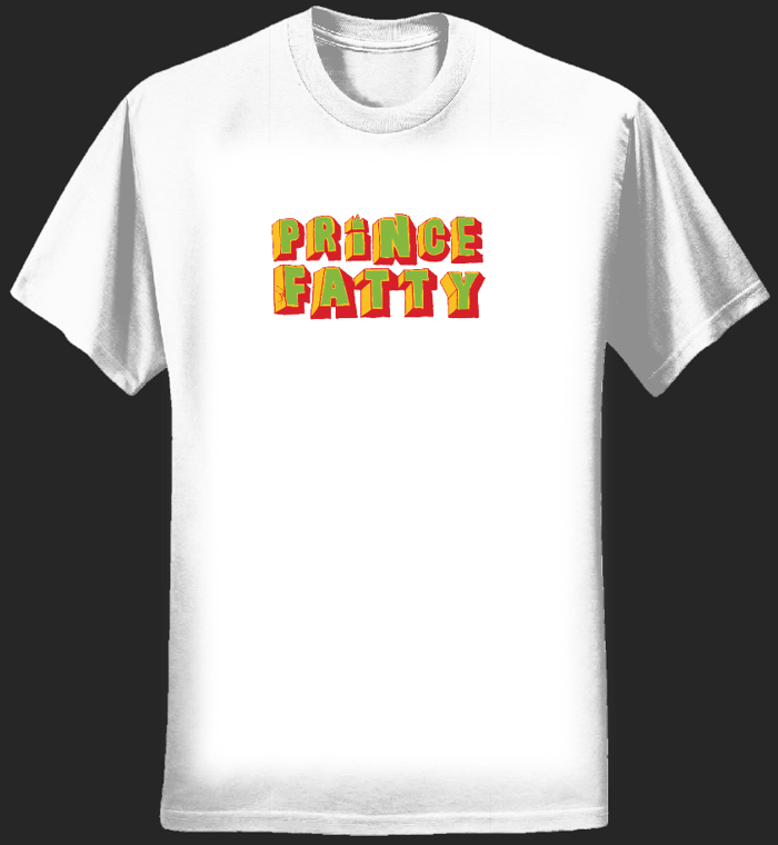 Prince Fatty Logo design T-Shirt - Prince Fatty