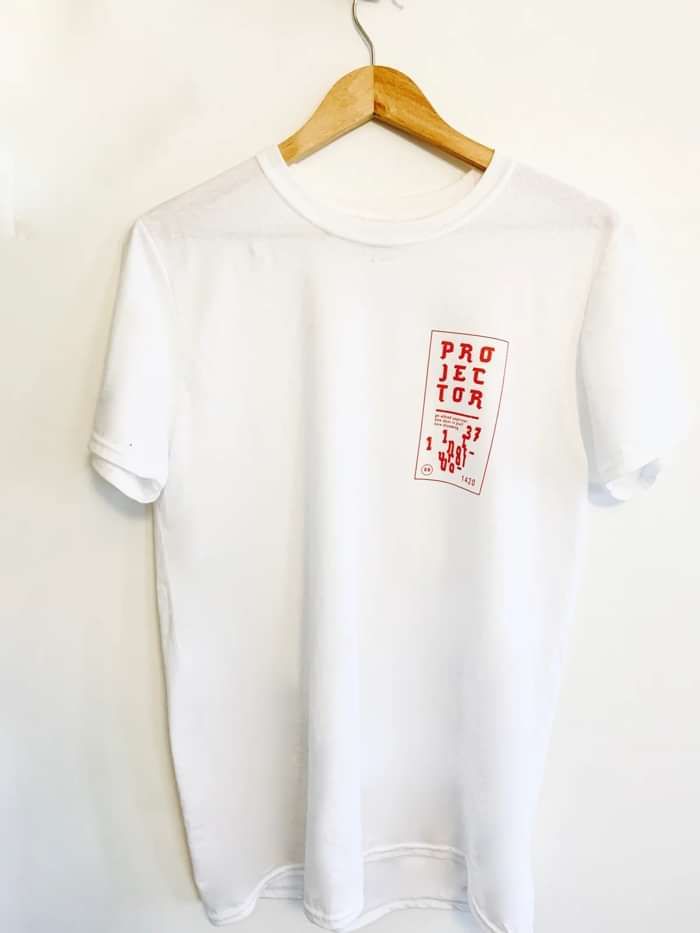 Takeaway T-Shirt (White) - Projector