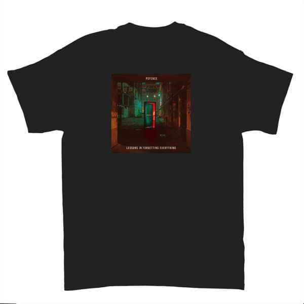 LESSONS IN FORGETTING EVERYTHING album artwork t-shirt. VARIOUS COLOURS. - Psyence