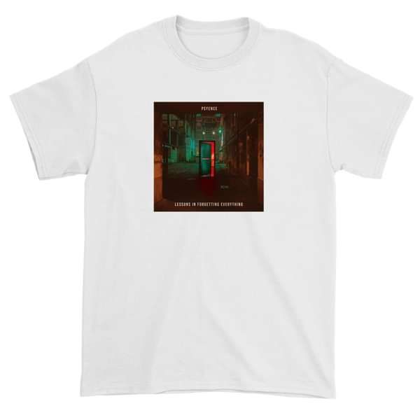 LESSONS IN FORGETTING EVERYTHING new album artwork t-shirt. VARIOUS COLOURS. - Psyence