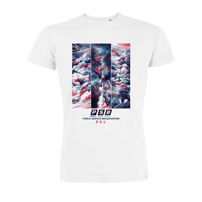 PSB Triptych T-Shirt - PUBLIC SERVICE BROADCASTING