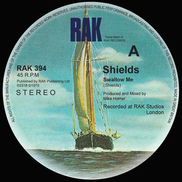 Shields - Swallow Me / Chequered Love - 7" Vinyl - RAK